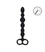 Levelz Siliconen Anale Sonde Met Beads En Dubbele Lus Voor Precisiecontrole 24,5 cm