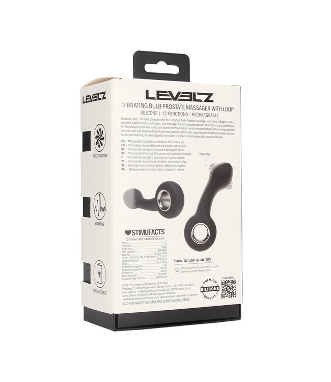 Levelz Vibrierender Prostata-Massager mit Kugel | Intensives Vergnügen entdecken