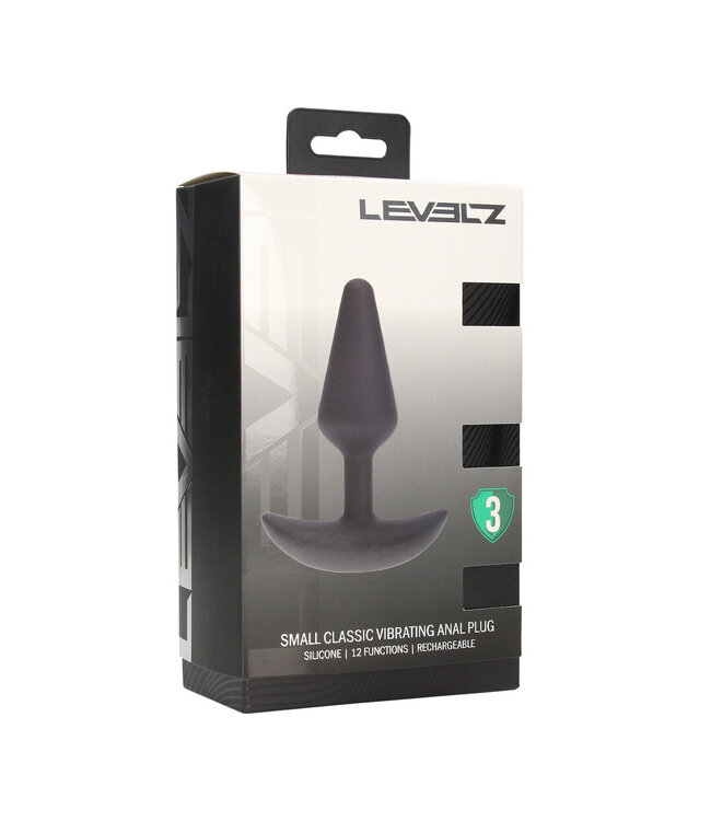 Levelz Classic Vibrating Anal Plug S – Compact Power for Intense Pleasure