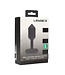 Levelz Levelz Hexagonale Vibrerende Silicone Anale Plug Maat S Zwart 11,7 cm