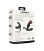 Levelz Levelz Oplaadbare Siliconen Prostaat Vibrator Met Verwarming Zwart