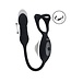 Levelz Levelz Siliconen Duo Vibratie Cockring Met Prostaatstimulator - Zwart