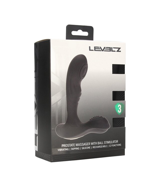 Levelz Prostaat Massager Met Ritmische Tapping En Vibraties | Levelz Silicone