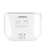 Levelz Opblaasbare Siliconen Anale Plug Met Ribbels En Flared Basis Zwart 15 cm