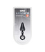 Levelz Levelz Siliconen Anal Plug Met Handlus 10 cm Zwart