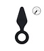 Levelz Levelz Siliconen Anale Plug Met Handlus 11,7 cm Zwart Level 2