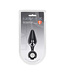 Levelz LEVELZ Level 2 Silicone Anal Plug 11.7 cm - Black with Loop