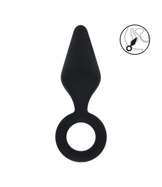 Levelz LevelZ Siliconen Anale Plug Met Lus 14,3 cm – Slank Taps Toelopend Model