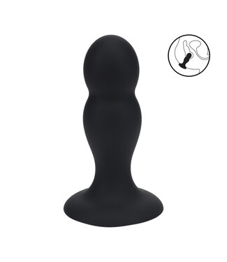 Levelz LEVELZ Dubbele Siliconen Anale Plug Met Interne Rammelaars 10,8 cm Zwart
