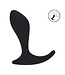 Levelz LEVELZ Black Silicone Prostate Massager - Targeted Deep Stimulation