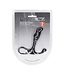 Levelz LEVELZ Slim Ribbed Black Silicone Prostate Stimulator for Targeted Pleasure