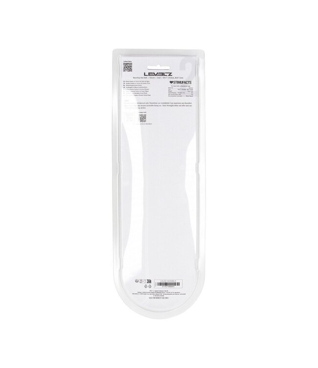 Levelz Waterdrop Silicone Anal Beads S - Gentle Stimulation for Beginners