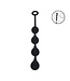 Levelz LEVELZ Silikon-Analkugeln M 33,5 cm – Schwarz | Flexible Stimulation