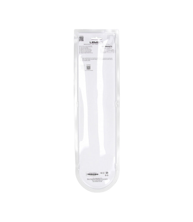 Levelz LEVELZ Medium Siliconen Anal Beads Waterdrop Zwart 33,5 cm
