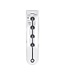 Levelz Levelz Siliconen Anale Balls L - 4,5 cm Zwart Met Flexibele Lus