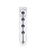 Levelz Extra-Large Round Silicone Anal Beads 46.5 cm - Black | Levelz