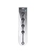 Levelz Waterdrop Silicone Anal Beads L 42.6 cm - Black | Comfortable Stretch