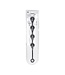 Levelz Waterdrop Silicone Anal Beads L 42.6 cm - Black | Comfortable Stretch