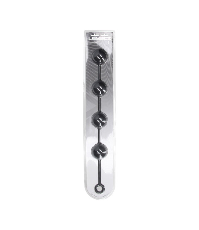 Levelz Silicone XXL Ronde Anale Ballen 60 mm – 52,5 cm Zwart Voor Gevorderden