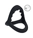 Levelz Tri-O Grip Soft Silicone Penis and Ball Ring for Ultimate Pleasure