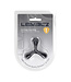 Levelz Tri O Ergo Black Silicone Cock Ring | Ultimate Support & Control