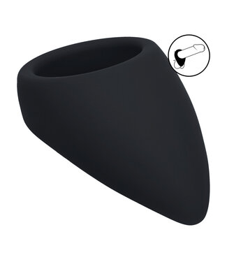 Levelz LEVELZ Siliconen Cockring Met Drupvormige Ergonomische Pasvorm Zwart