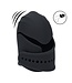 Levelz Adjustable Black Vibrating Silicone Penis Stimulator - 10 Functions