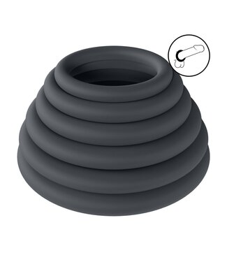 Levelz LEVELZ Premium Silikon-Cockring-Set mit 3 Größen zur Steigerung des Genusses