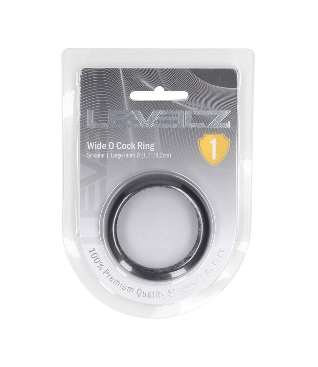 Levelz LEVELZ Wide O Silicone Cock Ring L – Comfort & Performance Boost