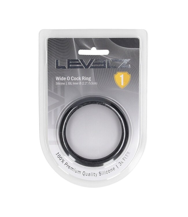 Levelz LEVELZ Silikon-Cockring XXL 55 mm Schwarz – Komfortable Leistungsteigerung