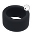 Levelz LEVELZ Siliconen Ball Stretcher M 34mm Zwart – Flexibele Strakke Balriem