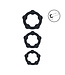 Levelz LEVELZ Cockring-Set aus Silikon - 3 Größen für Komfort & Spielerei