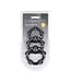 Levelz LEVELZ Beaded Silicone Cock Ring Set - Comfort in S/M/L Sizes