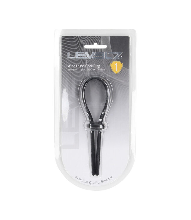 Levelz LEVELZ Adjustable Silicone Lasso Cock Ring - Comfort & Versatility