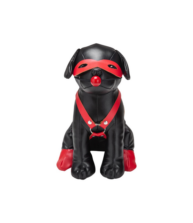 Prowler Red Prowler Red Puppy Set Met Rood Harnas, Oogmasker En Laarzen