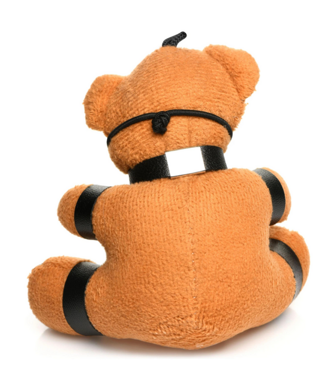 XR Brands Verspielter Bondage-Teddybär Schlüsselanhänger – Cool & Handlich Braun