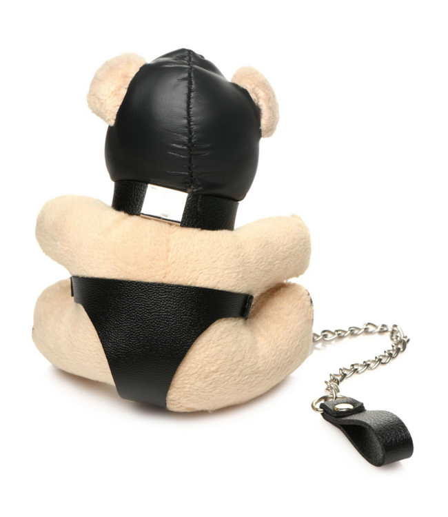 XR Brands Lustiger Teddybär mit Kapuze Schlüsselanhänger – Einzigartiges Geschenk