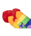S-Line by Shots Plushie Piemel 10 cm – Zacht Knuffelcadeau Voor Vrijgezellenfeesten