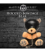 XR Brands Cuddly Hooded Bondage Bear - Fun Gift for Littles & Collectors!