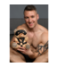 XR Brands Bondage Teddy Met Faux Leren Harnas En Mini Flogger - XR Brands