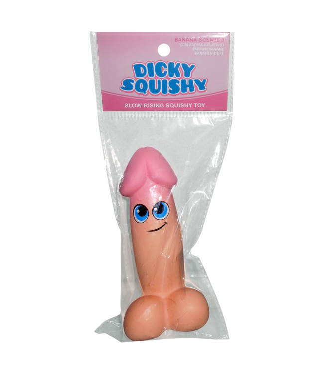 Kheper Games Dicky Squishy Bananenduft – Stressabbau für Erwachsene, 11,4 cm hoch
