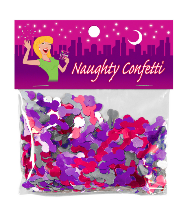 Kheper Games Naughty Confetti: Fun Penis-Shaped Glitter for Parties & Celebrations!