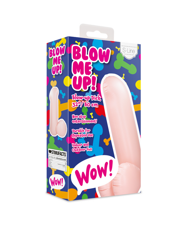 S-Line by Shots Giant Inflatable Penis 80cm - Ultimate Party Fun & Laughter!
