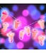Little Genie Productions Glitterati Penis String Lights - 20 Fun Party Lights for Any Celebration