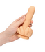 S-Line by Shots S-Line By Shots Vlees Dildo 15,5 cm Nude Silicone Humoristisch Geschenk