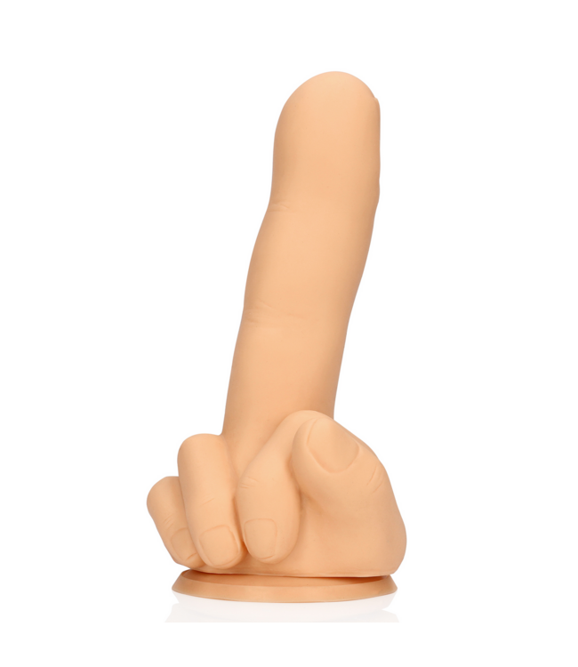 S-Line by Shots S-Line By Shots Vlees Dildo 15,5 cm Nude Silicone Humoristisch Geschenk