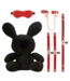 S-Line by Shots Naughty & Cuddly Black Velvet Rabbit Bondage Toy – Perfect Gift!