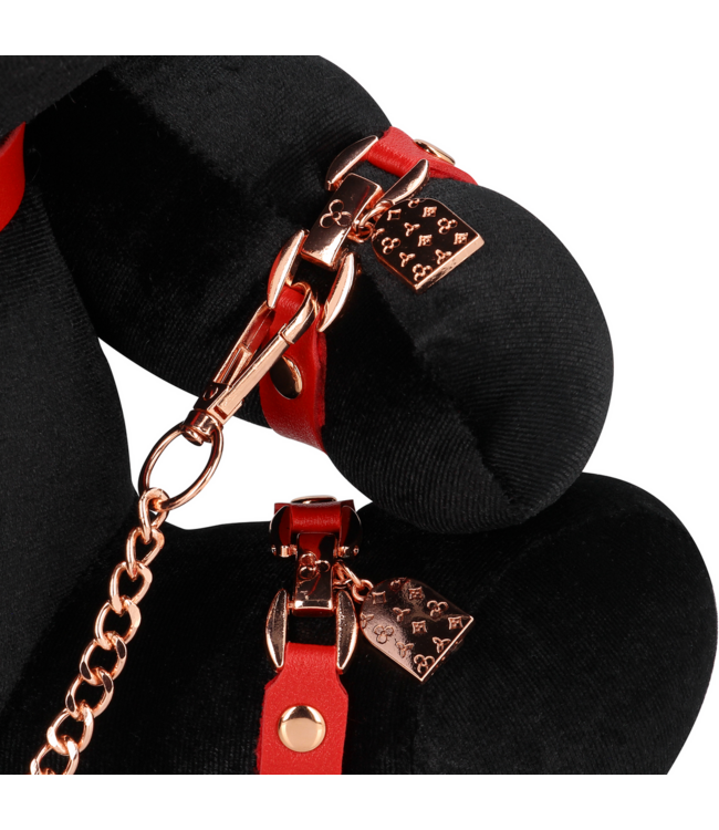 S-Line by Shots Naughty & Cuddly Black Velvet Rabbit Bondage Toy – Perfect Gift!