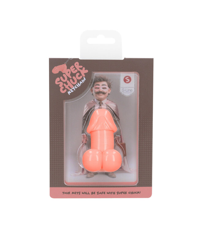 S-Line by Shots Super Chuck Sleutelhanger Met Beweegbaar Design In Diverse Kleuren