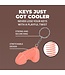 S-Line by Shots Super Chuck Sleutelhanger Met Beweegbaar Design In Diverse Kleuren